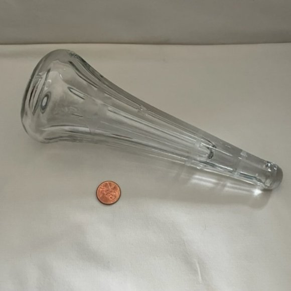 Vintage Accents Vintage Etched Glass Car Vase Poshmark